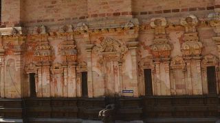 Wall of the Srikovil, Thrivikramangalam Temple